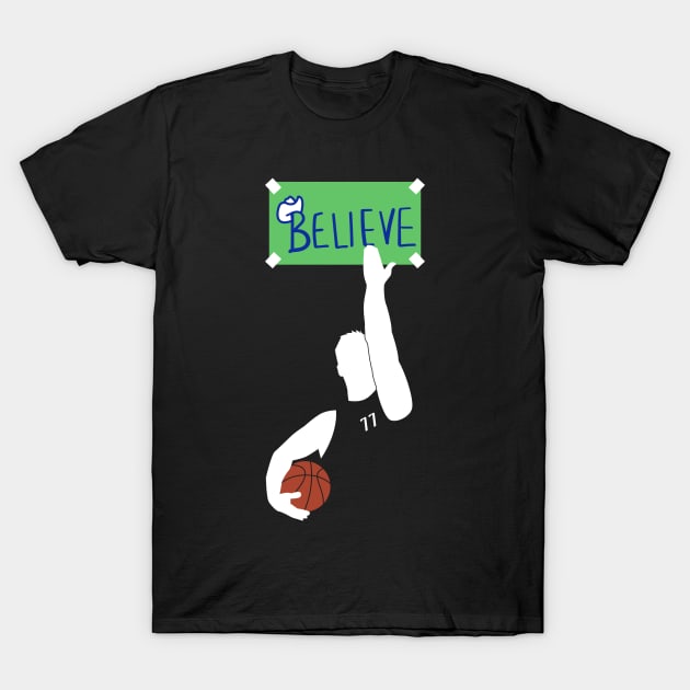 Luka - Believe T-Shirt by Mavs Step Back